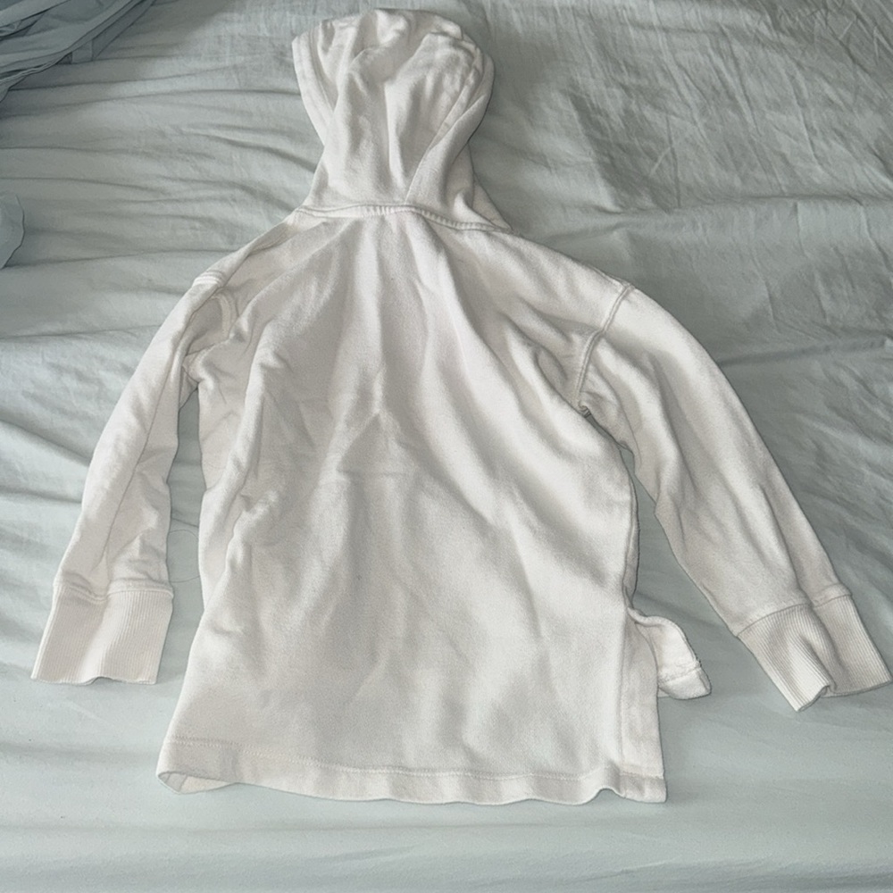 Kids 'Take it Easy' Hoodie - White with Pink and Blue Accents - Picture 3 of 3